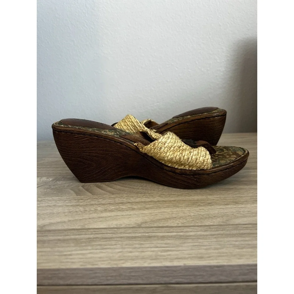 Born wedge sandals